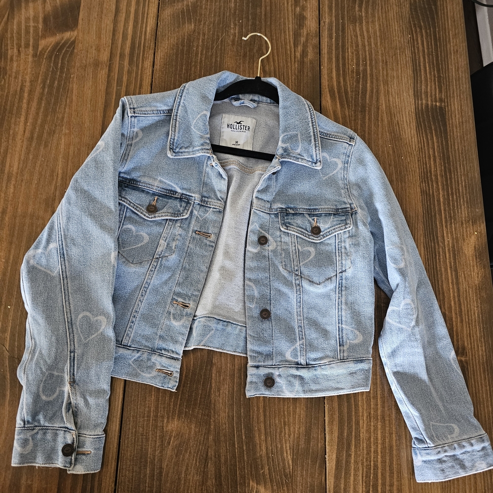 Hollister Women's Blue Denim Jacket
